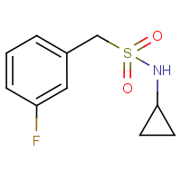 CAS:1420987-44-5 | PC408032 | N-Cyclopropyl-1-(3-fluorophenyl)methanesulfonamide