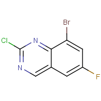CAS: 953039-63-9 | PC408059 | 8-Bromo-2-chloro-6-fluoroquinazoline