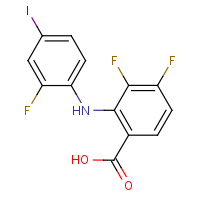 CAS: 391211-97-5 | PC408065 | 2-(2-Fluoro-4-iodoanilino)-3,4-difluorobenzoic acid