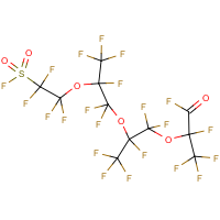 CAS:4628-44-8 | PC408083 | 11-Fluorosulphonylperfluoro(2,5,8-trimethyl-3,6,9-trioxaundecanoyl) fluoride