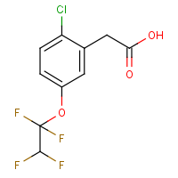 CAS:1309602-07-0 | PC408099 | 2-Chloro-5-(1,1,2,2-tetrafluoroethoxy)phenylacetic acid