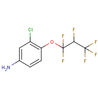 CAS: 1100832-66-3 | PC408133 | 3-Chloro-4-(1,1,2,3,3,3-hexafluoropropoxy)aniline