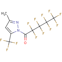 CAS: 261778-43-2 | PC408191 | 1-Nonafluoropentanoyl-3-methyl-5-(trifluoromethyl)pyrazole