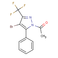 CAS: 231955-60-5 | PC408194 | 1-Acetyl-4-bromo-5-phenyl-3-(trifluoromethyl)pyrazole