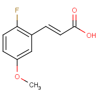 CAS: 476199-05-0 | PC408261 | 2-Fluoro-5-methoxycinnamic acid