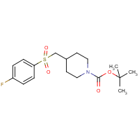 CAS: 333988-27-5 | PC408294 | 4-(4-Fluoro-benzenesulfonylmethyl)-piperidine-1-carboxylic acid tert-butyl ester