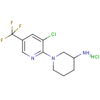 CAS: 1185313-62-5 | PC408299 | 3'-Chloro-5'-trifluoromethyl-3,4,5,6-tetrahydro-2H-[1,2']bipyridinyl-3-ylamine hydrochloride