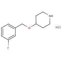 CAS: 1185298-16-1 | PC408305 | 4-(3-Fluoro-benzyloxy)-piperidine hydrochloride
