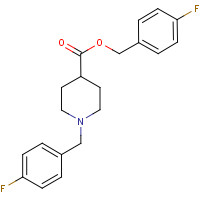 CAS: 1261230-56-1 | PC408306 | 1-(4-Fluoro-benzyl)-piperidine-4-carboxylic acid 4-fluoro-benzyl ester