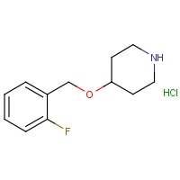 CAS: 614731-34-9 | PC408307 | 4-(2-Fluoro-benzyloxy)-piperidine hydrochloride
