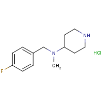 CAS:1261230-85-6 | PC408311 | (4-Fluoro-benzyl)-methyl-piperidin-4-yl-amine hydrochloride
