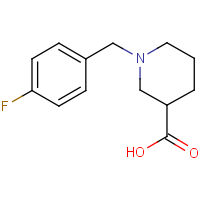 CAS: 832737-45-8 | PC408317 | 1-(4-Fluoro-benzyl)-piperidine-3-carboxylic acid