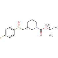 CAS: 1289385-79-0 | PC408334 | 3-(4-Fluoro-benzenesulfinylmethyl)-piperidine-1-carboxylic acid tert-butyl ester