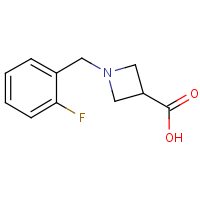 CAS: 1289387-38-7 | PC408337 | 1-(2-Fluoro-benzyl)-azetidine-3-carboxylic acid