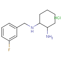 CAS: 1353954-71-8 | PC408338 | N-(3-Fluoro-benzyl)-cyclohexane-1,2-diamine; hydrochloride