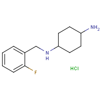 CAS: 1353959-43-9 | PC408340 | N-(2-Fluoro-benzyl)-cyclohexane-1,4-diamine hydrochloride