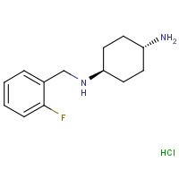 CAS: 1366386-69-7 | PC408341 | (1R,4R)-N-(2-Fluoro-benzyl)-cyclohexane-1,4-diamine hydrochloride