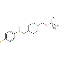 CAS:1353989-67-9 | PC408342 | 4-(4-Fluoro-benzenesulfinylmethyl)-piperidine-1-carboxylic acid tert-butyl ester