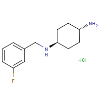 CAS: 1417789-07-1 | PC408348 | (1R,4R)-N-(3-Fluoro-benzyl)-cyclohexane-1,4-diamine hydrochloride