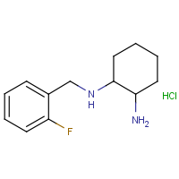 CAS: 1353953-25-9 | PC408349 | N-(2-Fluoro-benzyl)-cyclohexane-1,2-diamine hydrochloride