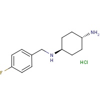 CAS:1366386-71-1 | PC408351 | (1R,4R)-N1-(4-Fluoro-benzyl)-cyclohexane-1,4-diamine  hydrochloride