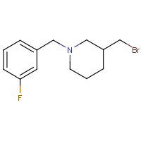CAS: 1353948-39-6 | PC408358 | 3-Bromomethyl-1-(3-fluoro-benzyl)-piperidine