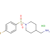 CAS:1215609-88-3 | PC408368 | C-[1-(4-Fluoro-benzenesulfonyl)-piperidin-4-yl]-methylamine hydrochloride