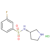 CAS: 1354018-70-4 | PC408374 | 3-Fluoro-N-(S)-pyrrolidin-3-yl-benzenesulfonamide hydrochloride