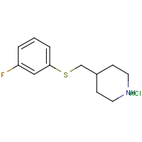 CAS: 1353963-00-4 | PC408376 | 4-(3-Fluoro-phenylsulfanylmethyl)-piperidine hydrochloride