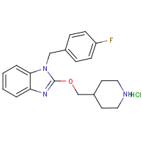 CAS: 1353966-50-3 | PC408380 | 1-(4-Fluoro-benzyl)-2-(piperidin-4-ylmethoxy)-1H-benzoimidazole hydrochloride