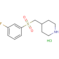 CAS: 1417793-33-9 | PC408383 | 4-(3-Fluoro-benzenesulfonylmethyl)-piperidine hydrochloride