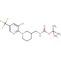 CAS:1417793-53-3 | PC408395 | (3'-Chloro-5'-trifluoromethyl-3,4,5,6-tetrahydro-2H-[1,2']bipyridinyl-3-ylmethyl)-carbamic acid tert-butyl ester