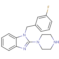 CAS: 1420816-51-8 | PC408398 | 1-(3-Fluoro-benzyl)-2-piperazin-1-yl-1H-benzoimidazole