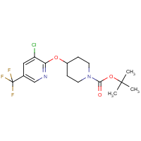 CAS: 1417794-57-0 | PC408400 | 4-(3-Chloro-5-trifluoromethyl-pyridin-2-yloxy)-piperidine-1-carboxylic acid tert-butyl ester