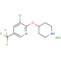 CAS: 1417794-23-0 | PC408401 | 3-Chloro-2-(piperidin-4-yloxy)-5-trifluoromethyl-pyridine hydrochloride