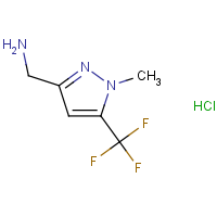 CAS: 2138274-07-2 | PC408452 | 1-[1-Methyl-5-(trifluoromethyl)-1H-pyrazol-3-yl]methanamine hydrochloride