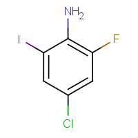 CAS: 216393-67-8 | PC4085 | 4-Chloro-2-fluoro-6-iodoaniline