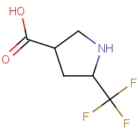 CAS: 1251923-72-4 | PC408509 | 5-(Trifluoromethyl)pyrrolidine-3-carboxylic acid