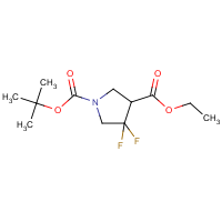 CAS:1260887-81-7 | PC408510 | 1-tert-Butyl 3-ethyl 4,4-difluoropyrrolidine-1,3-dicarboxylate