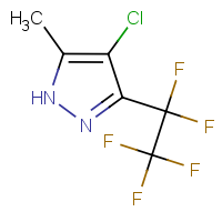CAS:  | PC408805 | 4-Chloro-5-methyl-3-(pentafluoroethyl)-1H-pyrazole