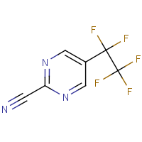 CAS:1816290-25-1 | PC408816 | 5-(Pentafluoroethyl)pyrimidine-2-carbonitrile