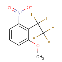 CAS: 1980086-76-7 | PC408829 | 1-Methoxy-3-nitro-2-(pentafluoroethyl)benzene