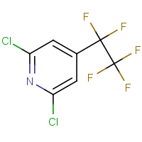 CAS: 1816287-98-5 | PC408837 | 2,6-Dichloro-4-(pentafluoroethyl)pyridine