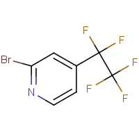 CAS: 1816286-31-3 | PC408839 | 2-Bromo-4-(pentafluoroethyl)pyridine
