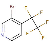 CAS: 1816286-96-0 | PC408840 | 3-Bromo-4-(pentafluoroethyl)pyridine