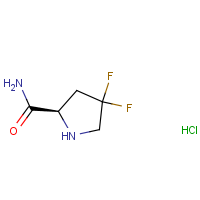 CAS: 1315053-41-8 | PC409005 | 4,4-Difluoro-D-Prolinamide hydrochloride