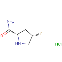 CAS: 426844-23-7 | PC409008 | cis-4-Fluoro-L-prolinamide hydrochloride