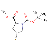 CAS: 203866-18-6 | PC409009 | N-t-BOC-trans-4-Fluoro-L-Proline Methyl Ester