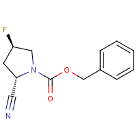 CAS: 1212342-08-9 | PC409011 | N-CBZ-trans-4-Fluoro-L-Prolinonitrile