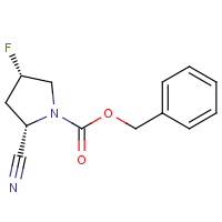 CAS:518047-78-4 | PC409021 | N-CBZ-cis-4-Fluoro-L-prolinonitrile